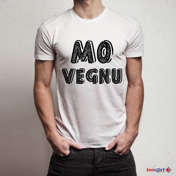 T-shirt "Mo vegnu"