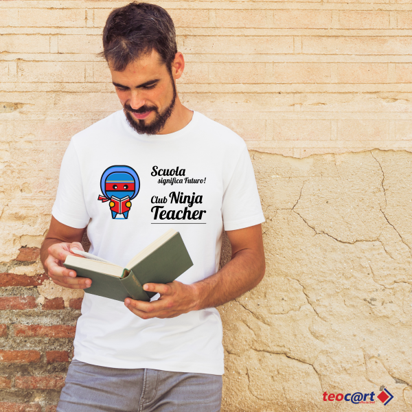 T-shirt ninja teacher