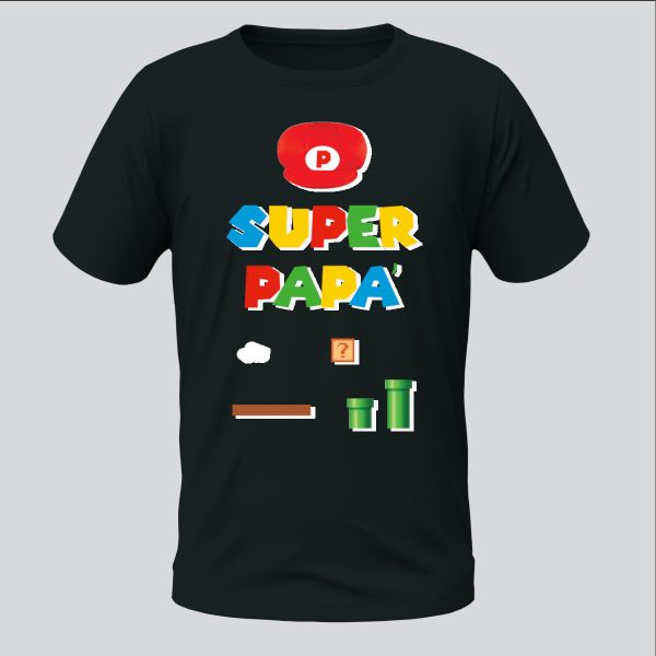 T-shirt super papà