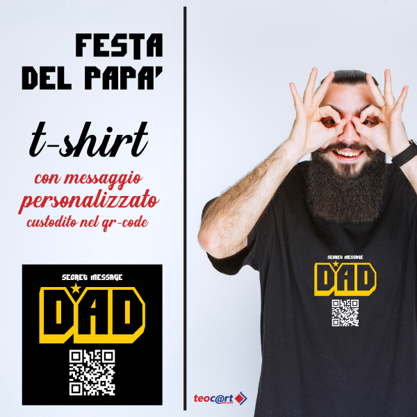 T-shirt festa del papà